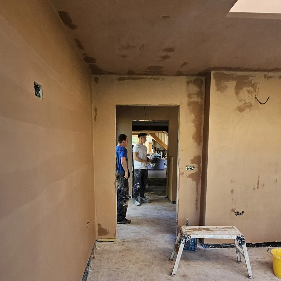 Plastering work by Tenbury Plastering — project 1